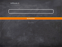 Tablet Screenshot of inbloom.it